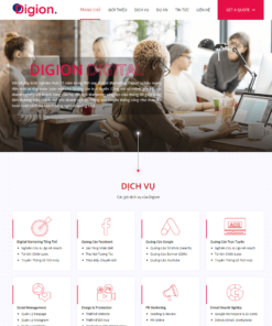 Theme WordPress công ty Agency Digital Marketing Online