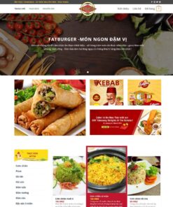 Theme WordPress nhà hàng quán ăn