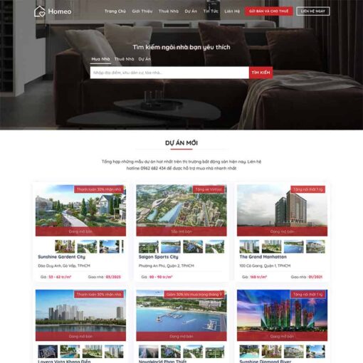 Theme WordPress bất động sản theme flatsome 10