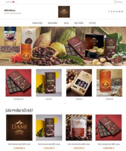 Theme WordPress bán cafe 02