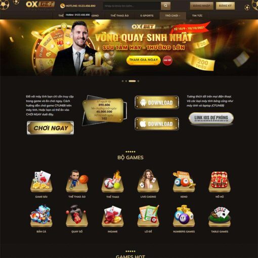 WordPress Theme Kubet, Theme Casino,Theme Poker 02