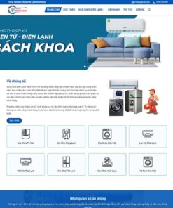 Theme WordPress dịch vụ sửa chữa điện lạnh