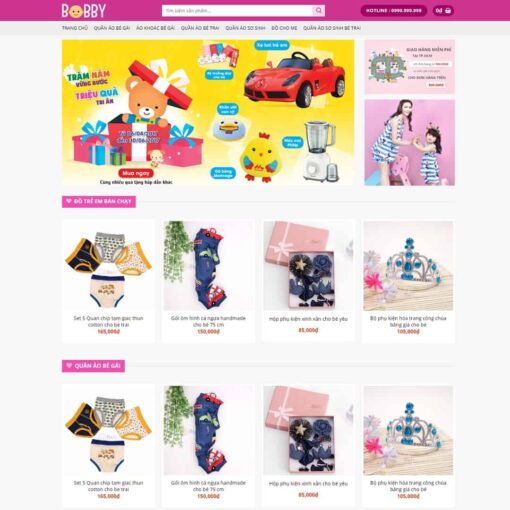 Theme flatsome wordpress Mẫu thời trang 02