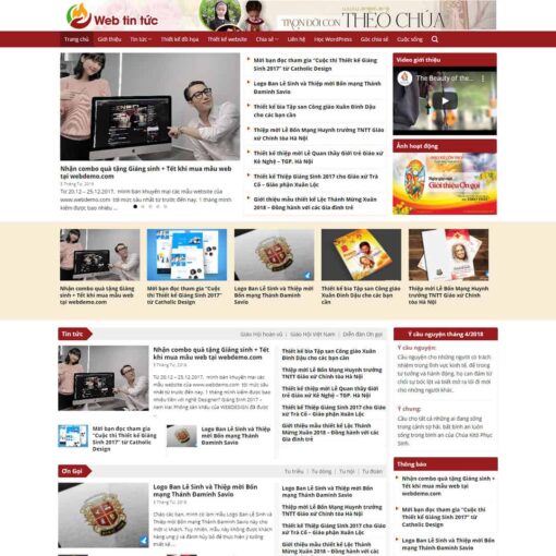 Theme Flatsome WordPress - Theme tin tức 02