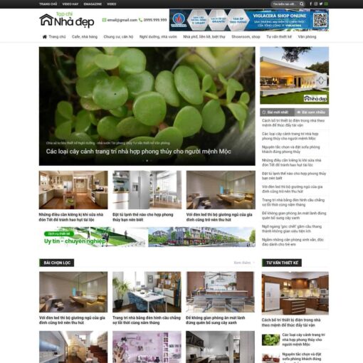 Theme Flatsome WordPress - Theme tin tức 04