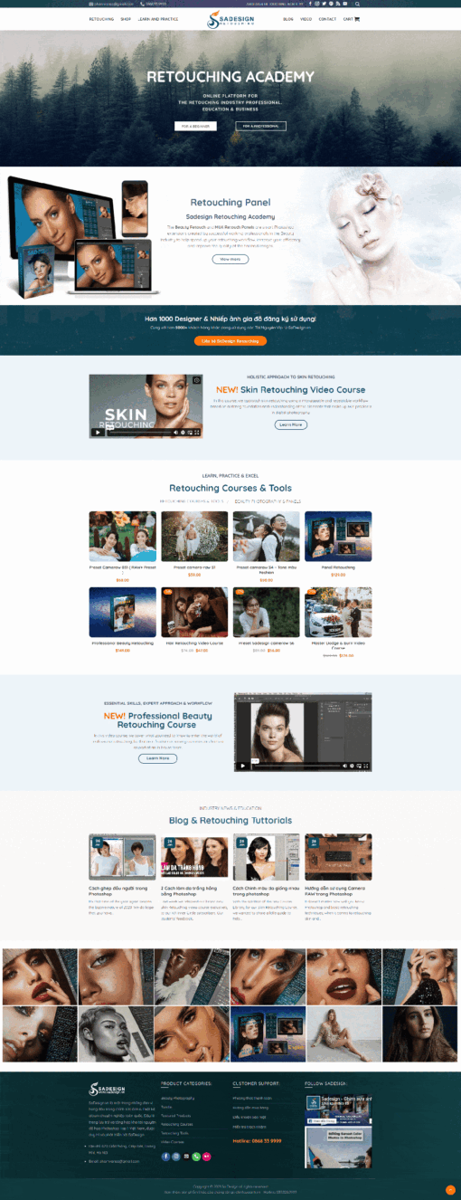 Theme WordPress công ty Agency Marketing Online 03