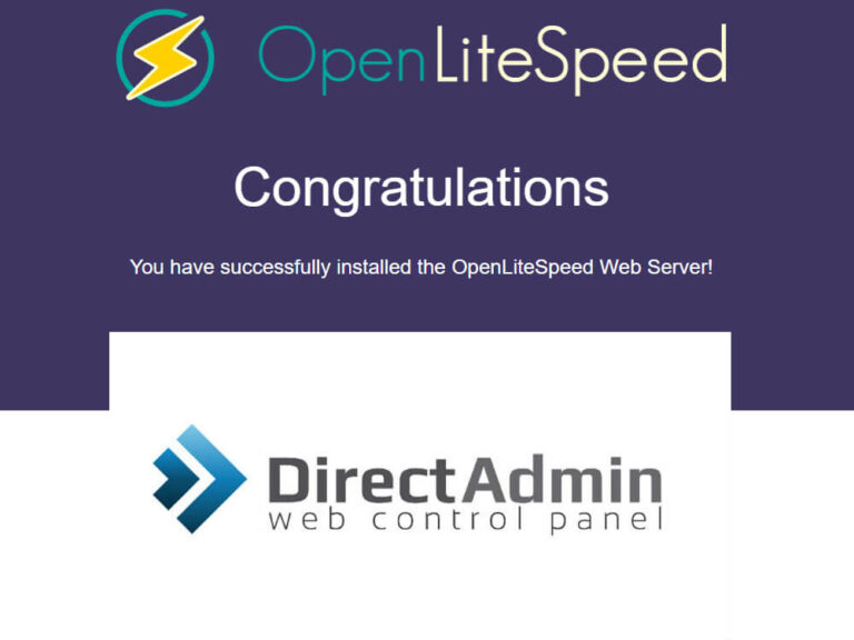 DirectAdmin Configuration File Automatic OpenLiteSpeed ​​reload with DirectAdmin