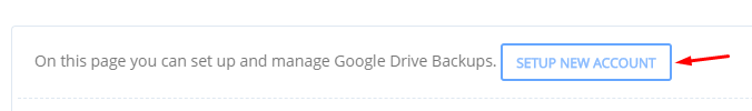 Backup to Google Drive