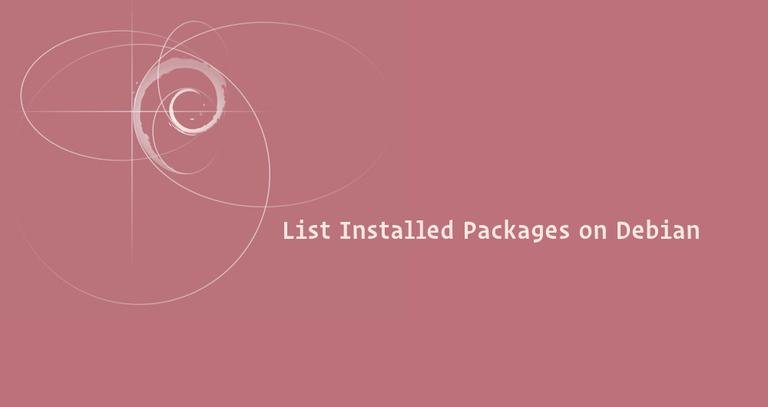 How to list installed packages on Debian