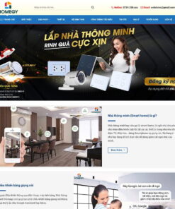 Theme WordPress nhà thông minh,theme smarthome 02