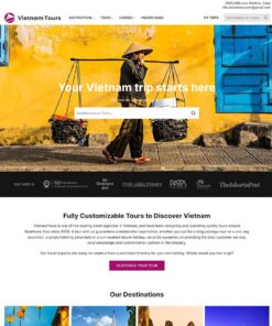 Theme WordPress du lịch 18, giao diện du lịch 18 đẹp