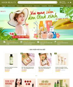 Theme WordPress mỹ phẩm 19, giao diện bán mỹ phẩm 19 đẹp