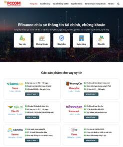 Theme WordPress vay vốn, tài chính 04