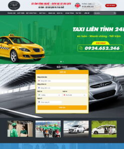 Theme WordPress thuê xe taxi có tính phí tự động